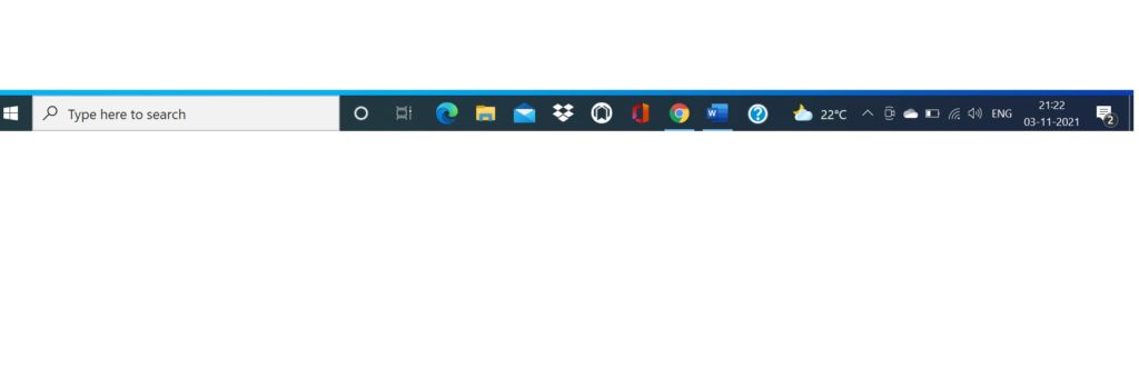 Taskbar Taskbar